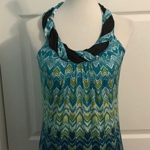 Heart & Soul Sleeveless Top Multi Color Medium
